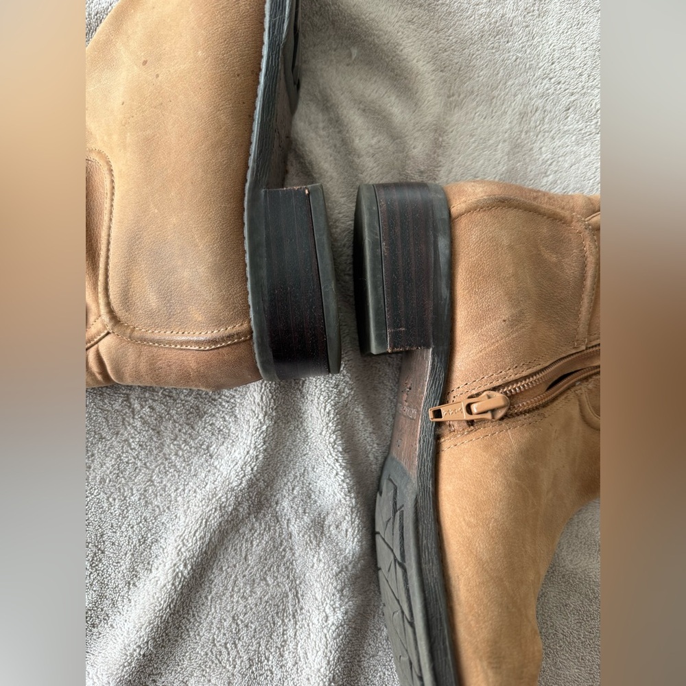 Antonio Melani NEERA Brown Leather Boots - Picture 9 of 14